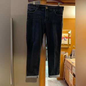 Democracy “Ab Solution” cuffed Denim